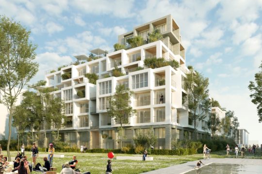 PETRAEA, ALUPIC retenu pour habiller les façades en tant que transformateur.